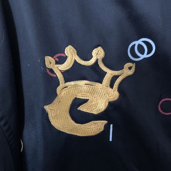 Coogi Size XXL Full Zip Up Jacket Coat Colorful Jogging Logo Embroidered B2 - Picture 3 of 12